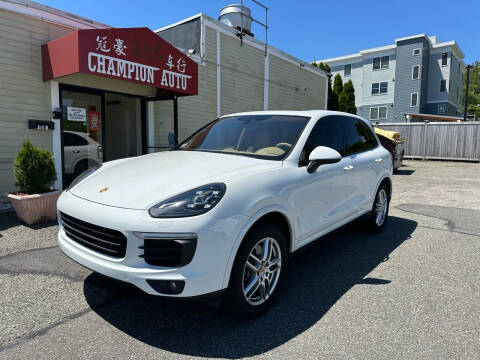 2017 Porsche Cayenne for sale at Champion Auto LLC in Quincy MA