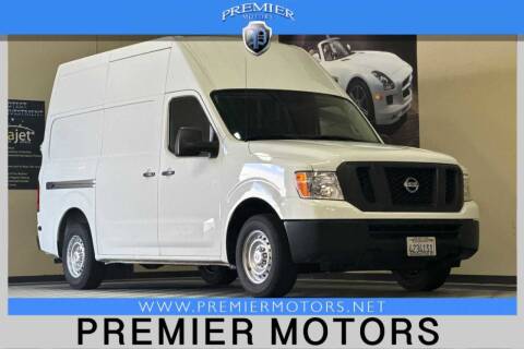 2014 Nissan NV for sale at Premier Motors in Hayward CA