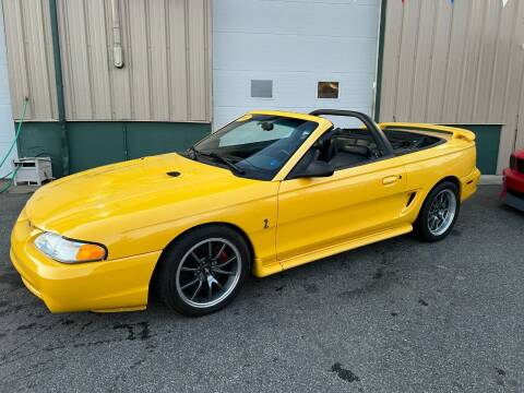 1998 Ford Mustang SVT Cobra for sale at East Coast Motor Sports in West Warwick RI