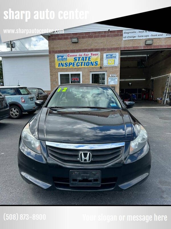 2012 Honda Accord for sale at sharp auto center in Worcester MA