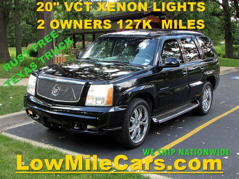 2003 Cadillac Escalade for sale at LM CARS INC in Burr Ridge IL