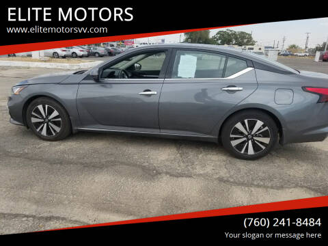 2019 Nissan Altima for sale at ELITE MOTORS in Victorville CA