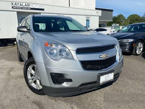 2012 Chevrolet Equinox for sale at KAYALAR MOTORS SUPPORT CENTER in Houston TX