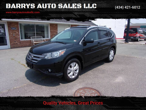 2014 Honda CR-V for sale at BARRYS AUTO SALES LLC in Danville VA