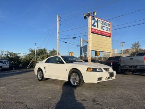2001 Ford Mustang SVT Cobra for sale at 21st Century Motors in Fall River MA