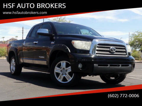 2007 Toyota Tundra for sale at HSF AUTO BROKERS in Phoenix AZ