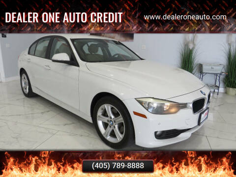 2015 BMW 3 Series for sale at Dealer One Auto Credit in Oklahoma City OK