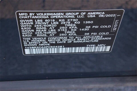 2023 Volkswagen Atlas V6 SEL 4Motion