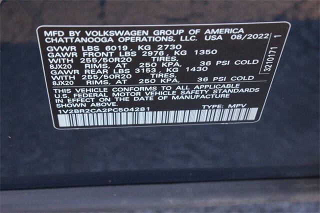 2023 Volkswagen Atlas V6 SEL 4Motion