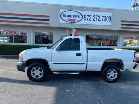 2005 GMC Sierra 1500 for sale at Traditional Autos in Dallas TX