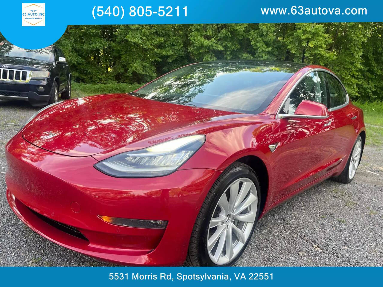 2018 Tesla Model 3 for sale at 63 Auto Inc in Spotsylvania, VA