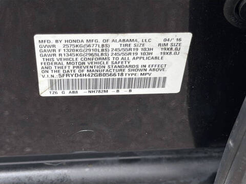 2016 Acura MDX