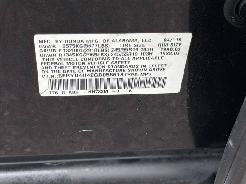 2016 Acura MDX