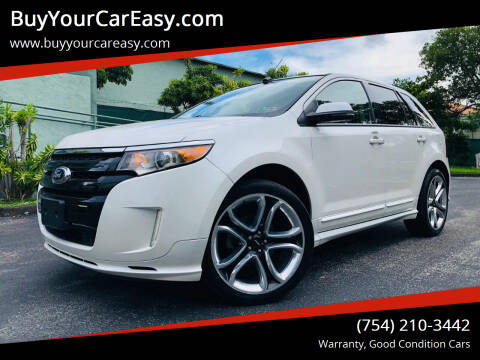 2013 Ford Edge for sale at BuyYourCarEasyllc.com in Hollywood FL