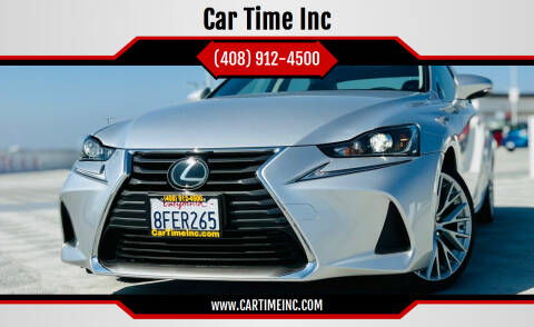 2018 Lexus IS 300 for sale at Car Time Inc in San Jose CA
