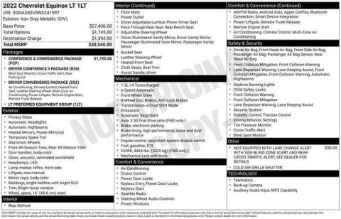 2022 Chevrolet Equinox LT