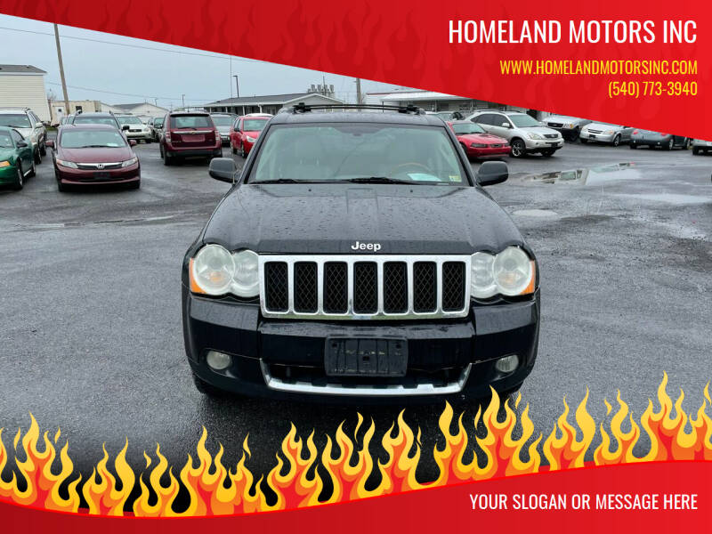 2008 Jeep Grand Cherokee for sale at Homeland Motors INC in Winchester VA