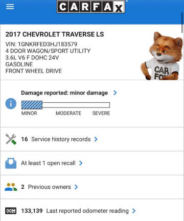 2017 Chevrolet Traverse LS