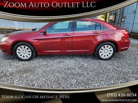 2014 Chrysler 200 for sale at Zoom Auto Outlet LLC in Thorntown IN