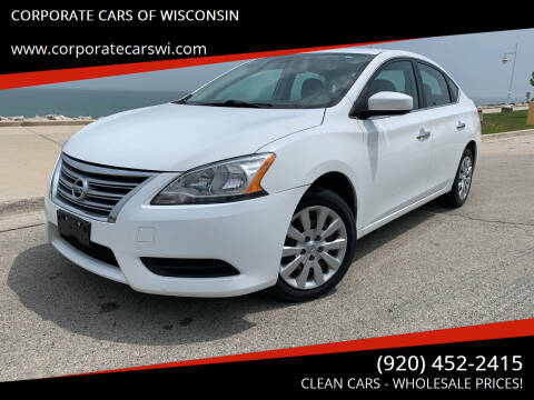 2015 Nissan Sentra for sale at CORPORATE CARS OF WISCONSIN in Sheboygan WI