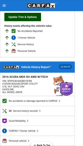 2016 Acura MDX SH-AWD w/Tech