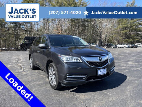 2015 Acura MDX for sale at Jack's Value Outlet in Saco ME