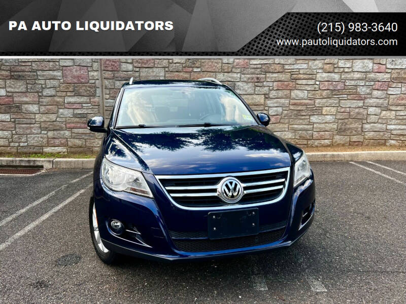 2011 Volkswagen Tiguan for sale at PA AUTO LIQUIDATORS in Huntingdon Valley PA
