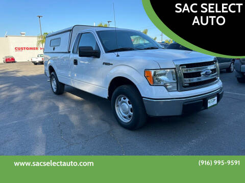 2013 Ford F-150 for sale at SAC SELECT AUTO in Sacramento CA