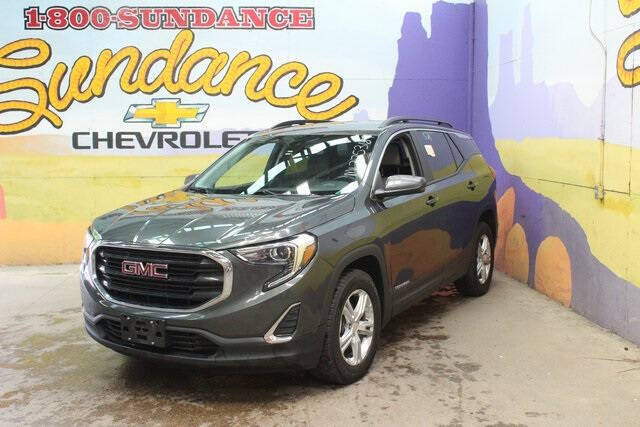 Used 2021 GMC Terrain SLE with VIN 3GKALTEV0ML375367 for sale in Grand Ledge, MI