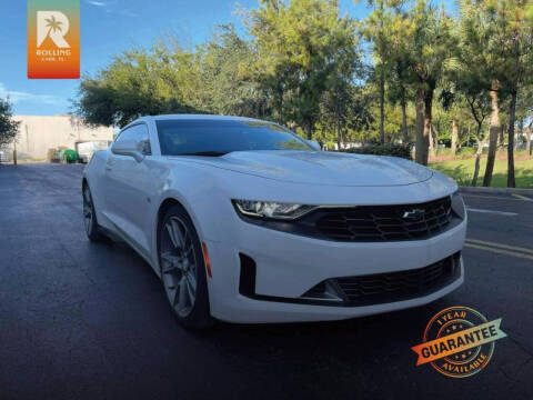 2019 Chevrolet Camaro for sale at Rolling Cars LLC in West Park FL