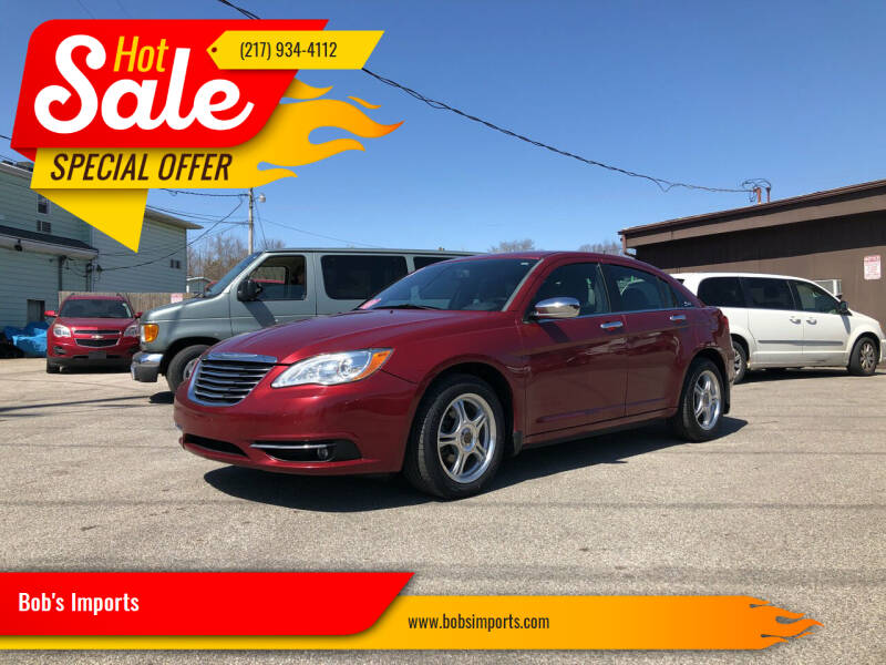 2012 Chrysler 200 for sale at Bob's Imports in Clinton IL