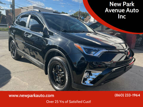 2018 Toyota RAV4 for sale at New Park Avenue Auto Inc in Hartford CT