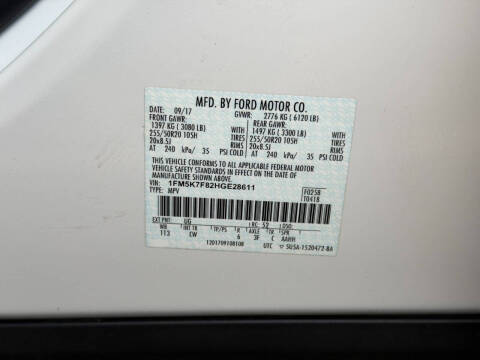 2017 Ford Explorer Limited