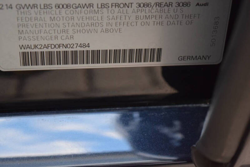 2015 Audi S8 4.0T quattro