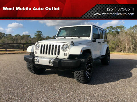 2018 Jeep Wrangler JK Unlimited for sale at West Mobile Auto Outlet in Mobile AL