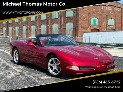 2004 Chevrolet Corvette for sale at Michael Thomas Motor Co in Saint Charles MO