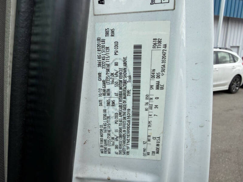 2013 Ford E-Series E-150