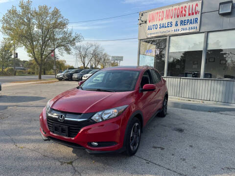 2018 Honda HR-V for sale at United Motors LLC in Saint Francis WI