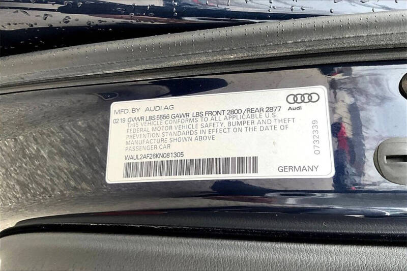 2019 Audi A6 quattro Premium Plus 55 TFSI