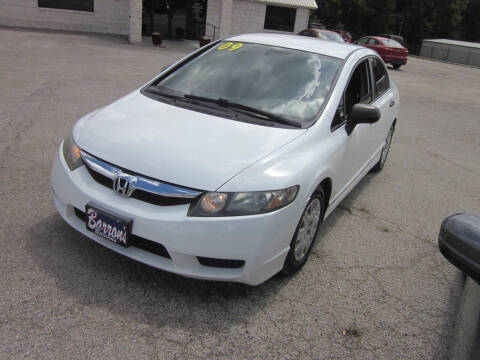 2009 Honda Civic for sale at Barron's Auto Hillsboro in Hillsboro TX