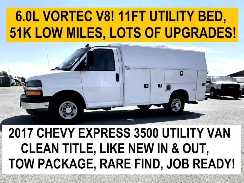 2017 Chevrolet Express Cutaway for sale at RT Motors Truck Center in Oakley CA