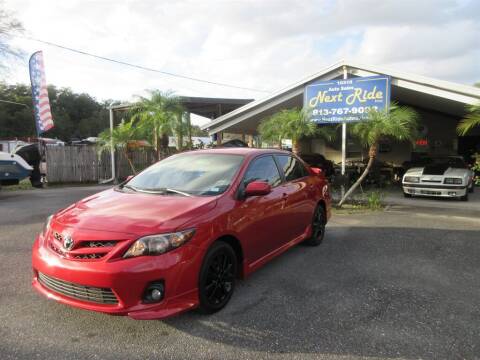 2011 Toyota Corolla for sale at NEXT RIDE AUTO SALES INC in Tampa FL