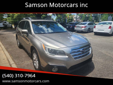 2015 Subaru Outback for sale at Samson Motorcars inc in Bowling Green VA