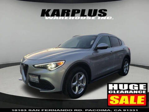 2018 Alfa Romeo Stelvio for sale at Karplus Warehouse in Pacoima CA