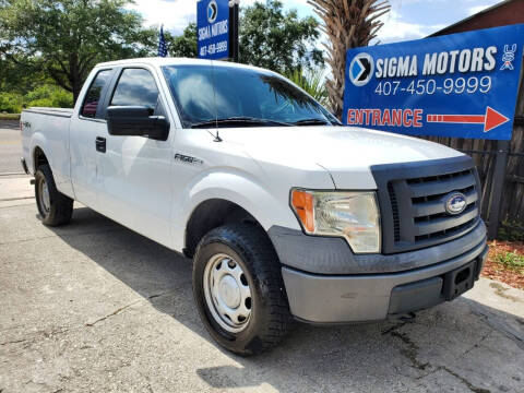 2010 Ford F-150 for sale at SIGMA MOTORS USA in Orlando FL