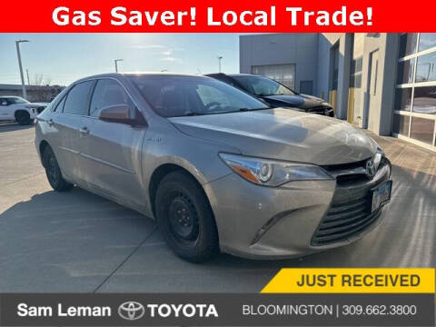 2017 Toyota Camry Hybrid for sale at Sam Leman Mazda in Bloomington IL