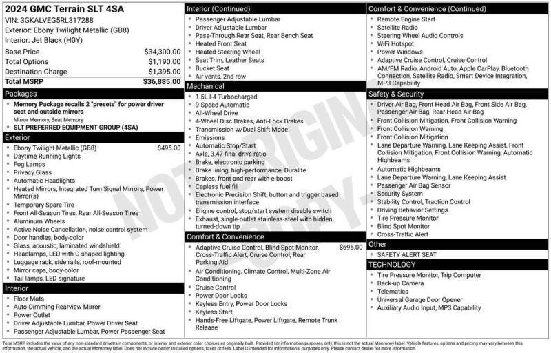2024 GMC Terrain SLT