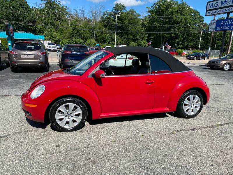 2010 Volkswagen New Beetle Convertible for sale at M G Motors in Johnston RI