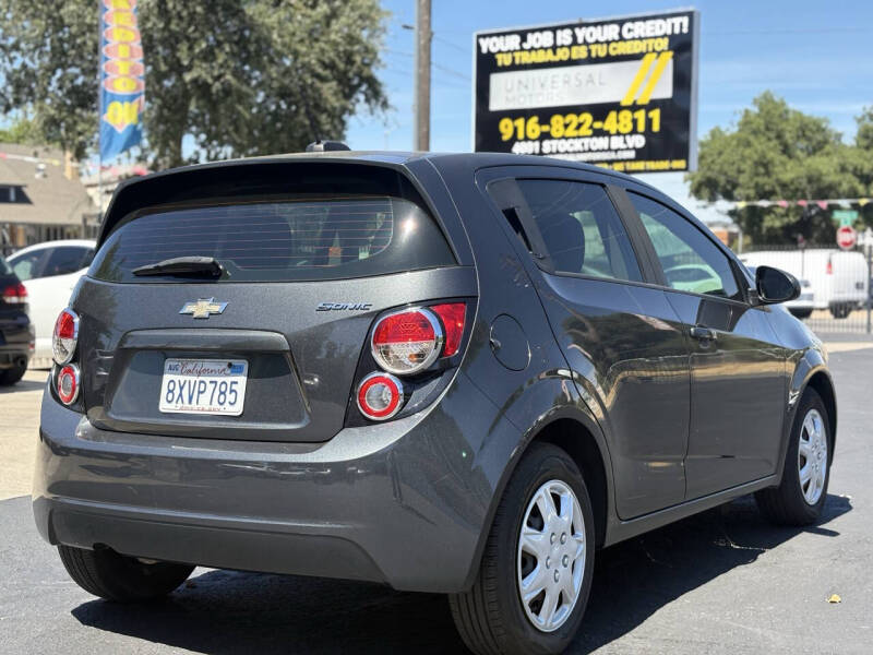 2016 Chevrolet Sonic LS Manual