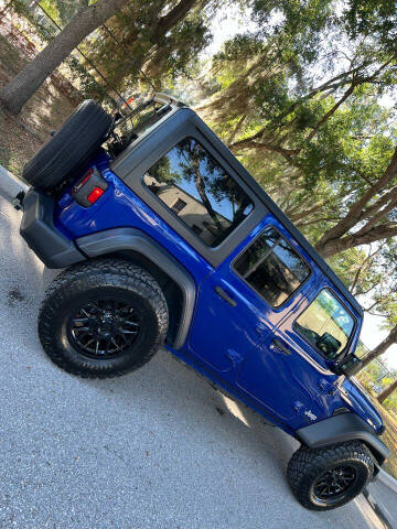 2018 Jeep Wrangler Unlimited for sale at Dynamic Exclusive Auto Sales in Clermont FL